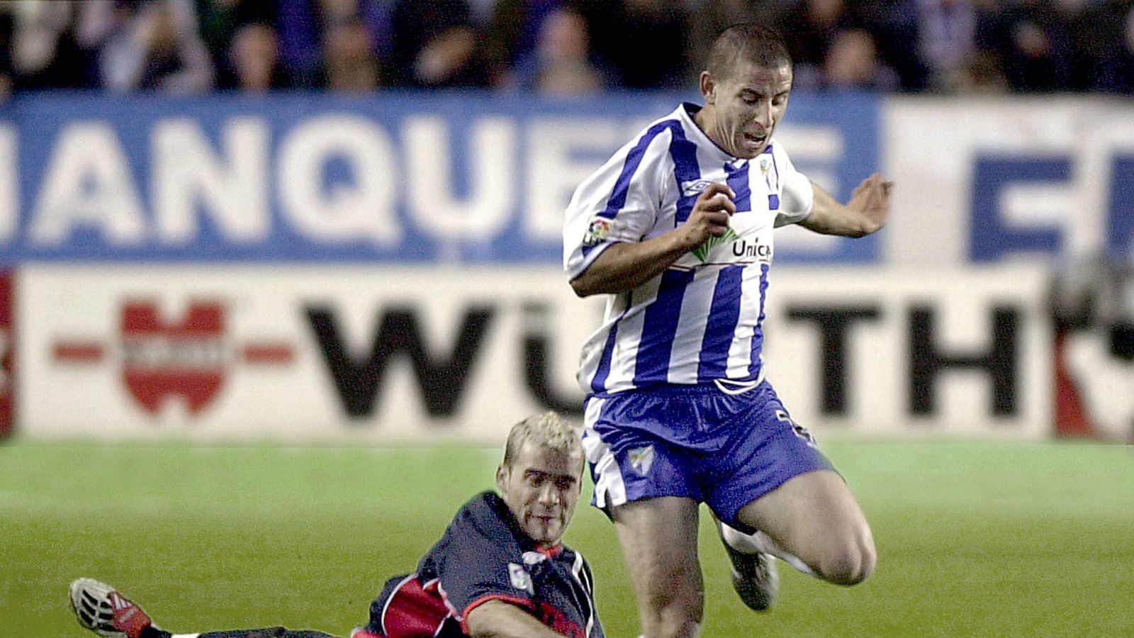 Koke, en su etapa en el Málaga CF.