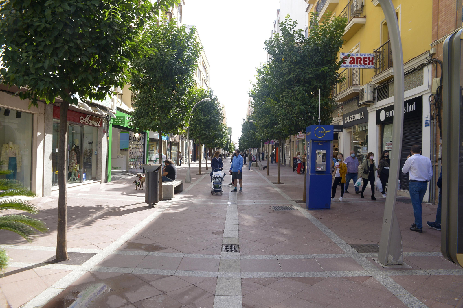 Fotos del centro de Algeciras en el primer fin de semana de Noviembre