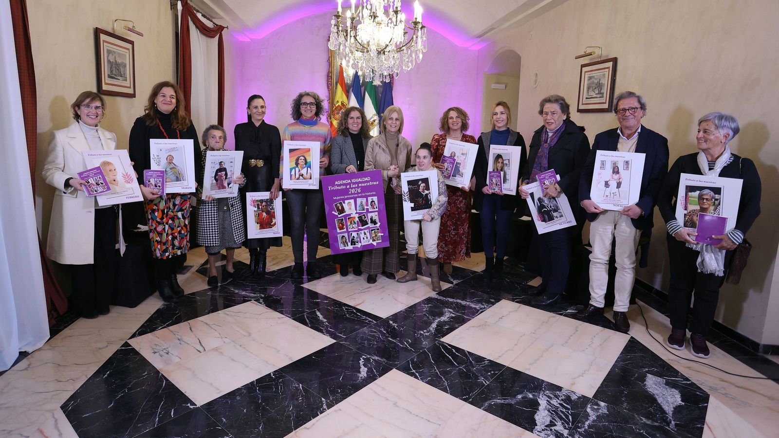 Presentación de la agenda 'Tributo a las Nuestras 2026' de Jerez