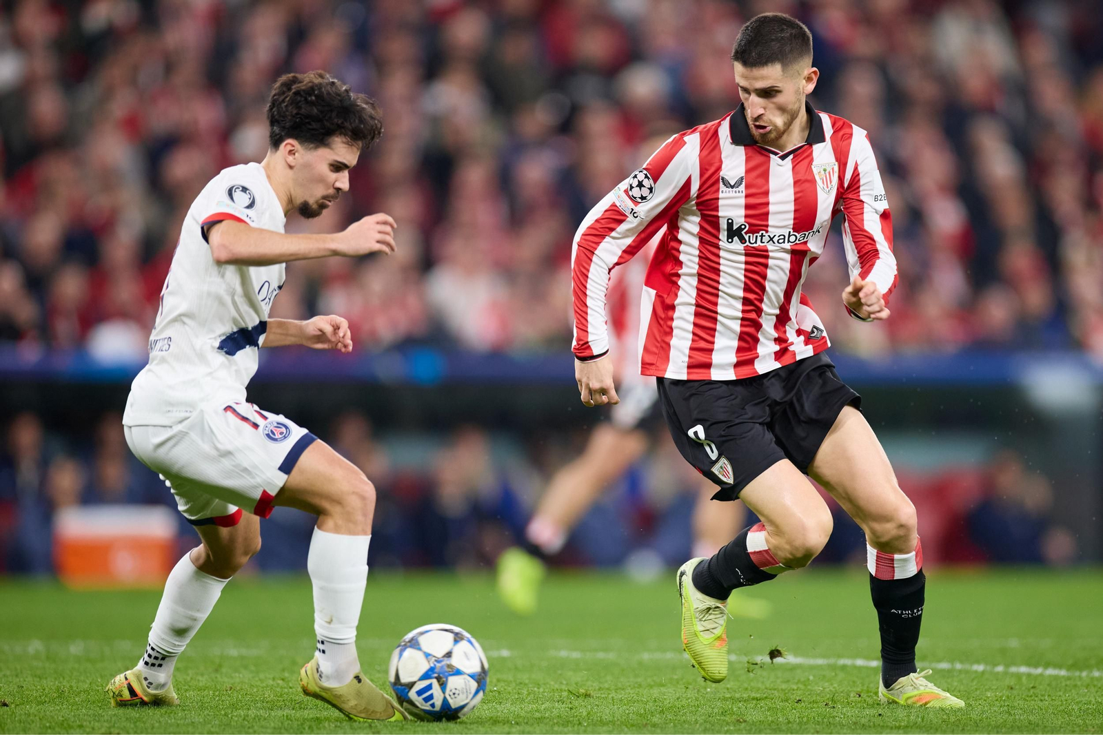 El Athletic Club-PSG, en imágenes