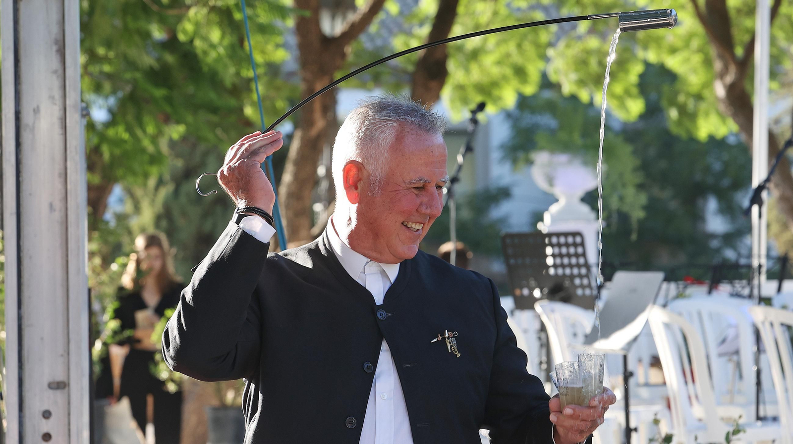 Imágenes de la tradicional pisa de la uva en Jerez