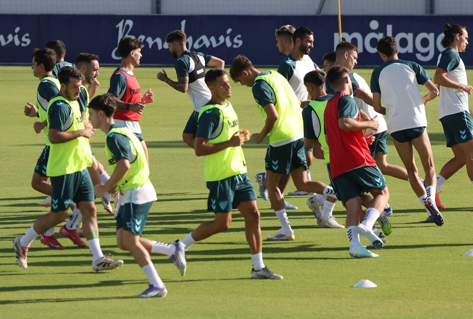 El Málaga CF se muda a la Ciudad Deportiva sin Eneko Jauregi