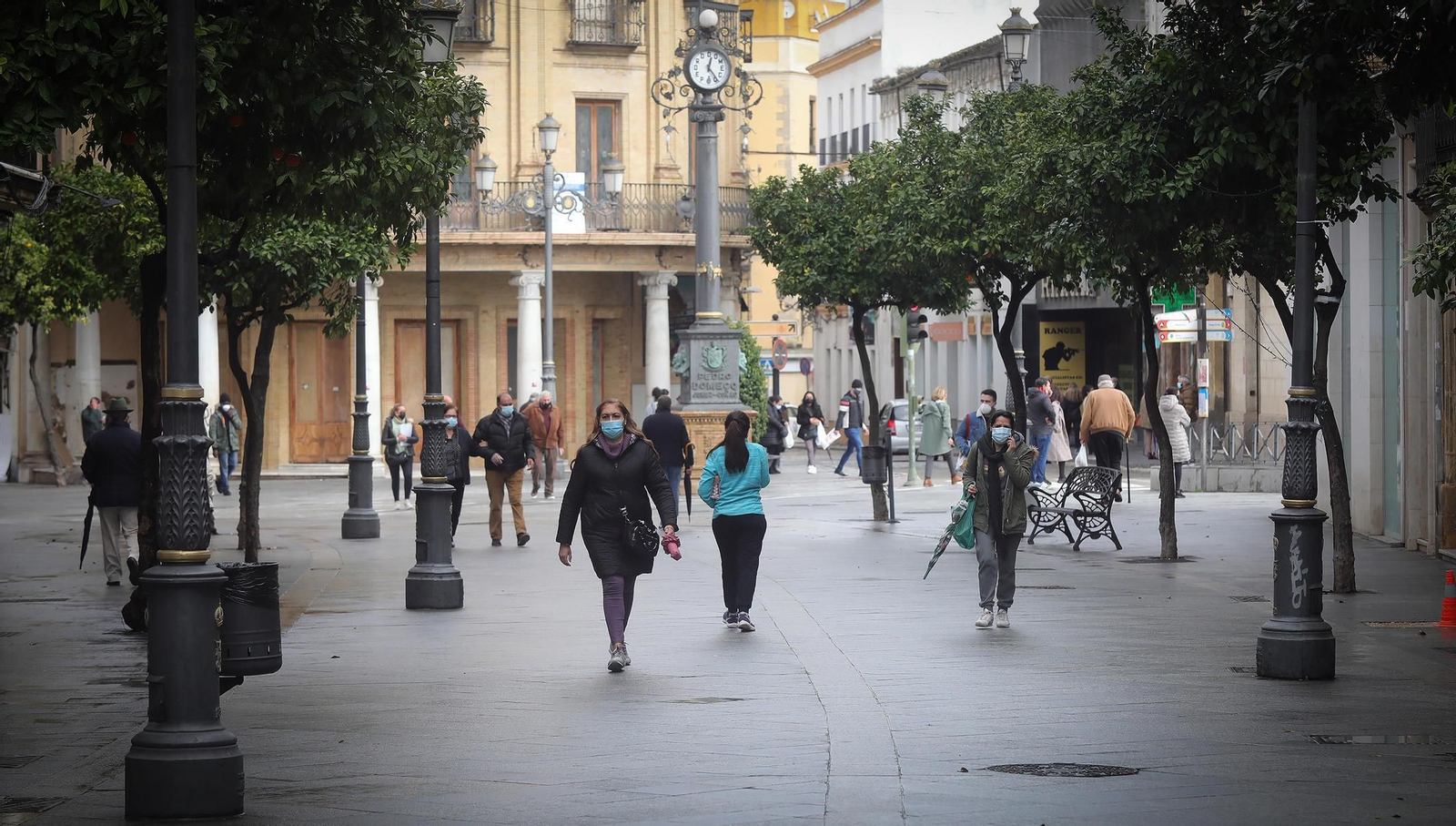 Coronavirus, imágenes del primer día de cierre de la Hostelería y comercios no esenciales en Jerez
