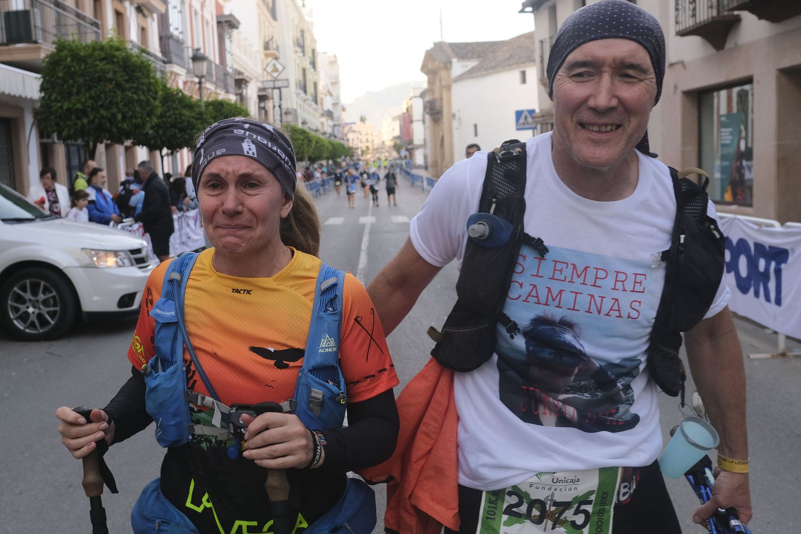 Cierre de la meta de los 101 kilómetros de la Legión, en fotos.