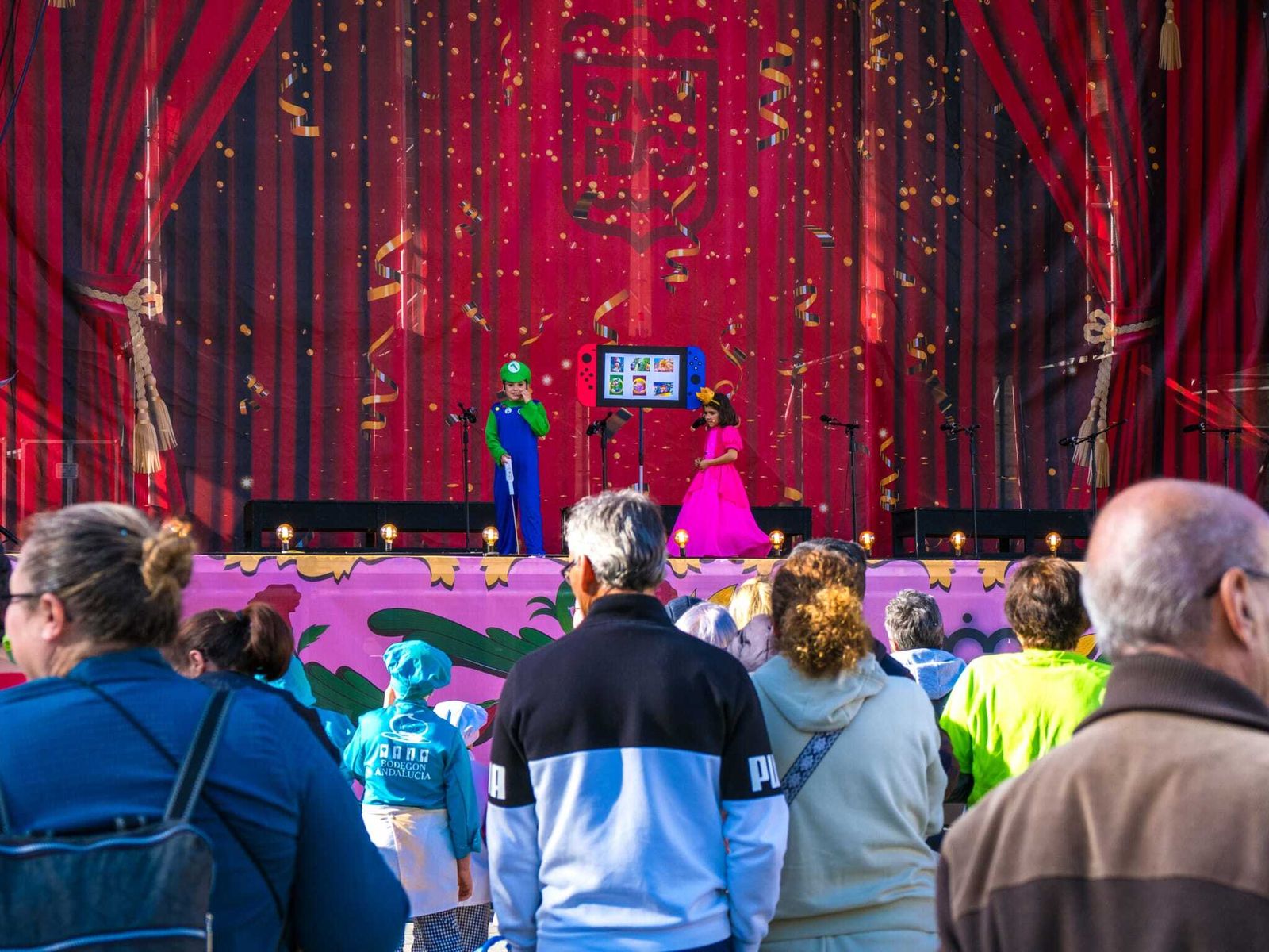 Carnaval para el público infantil en San Fernando, en imágenes