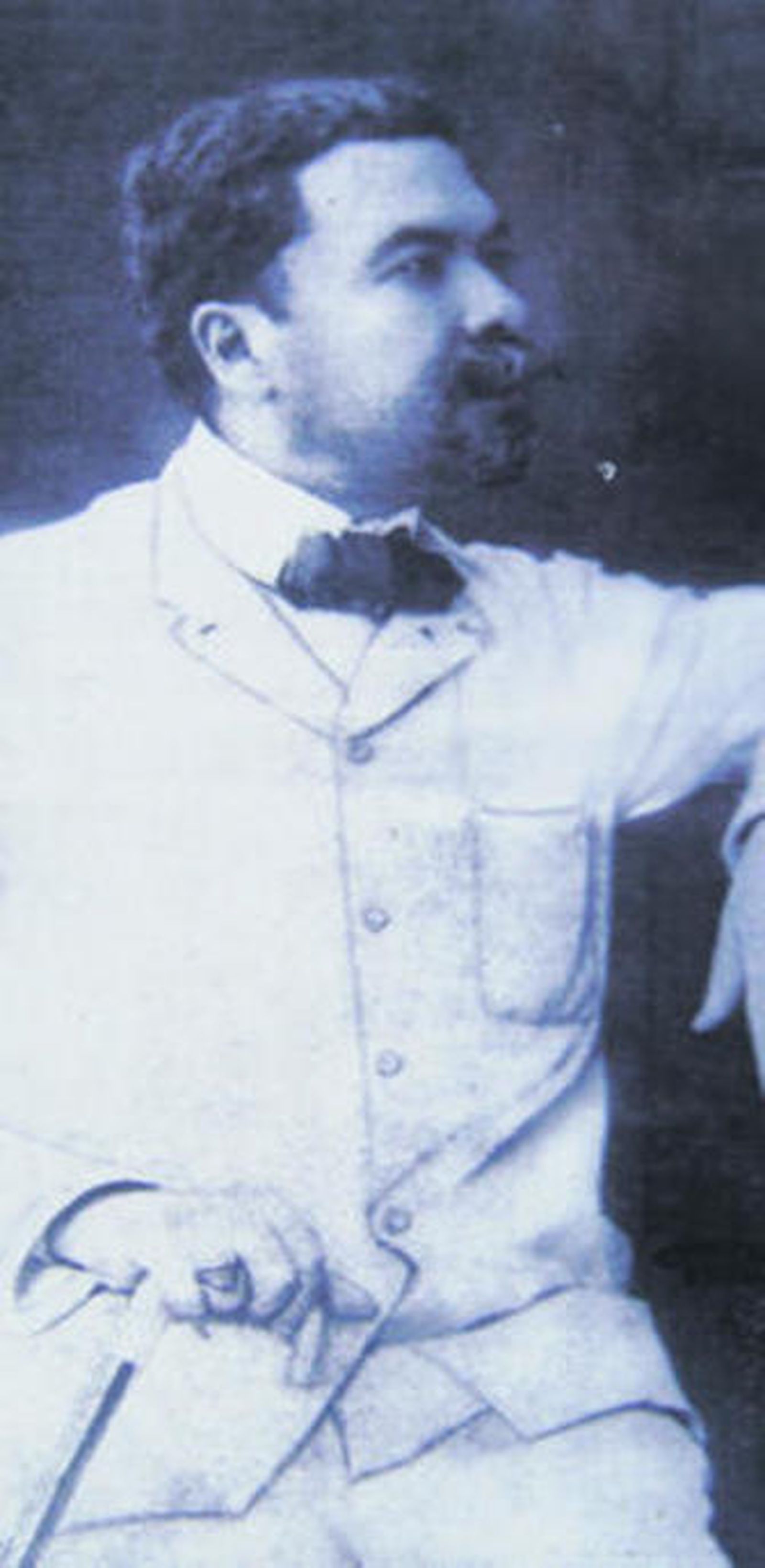 El poeta Rubén Darío.