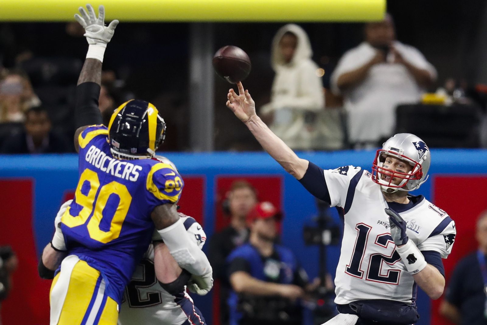 Las imágenes de la final de la Super Bowl