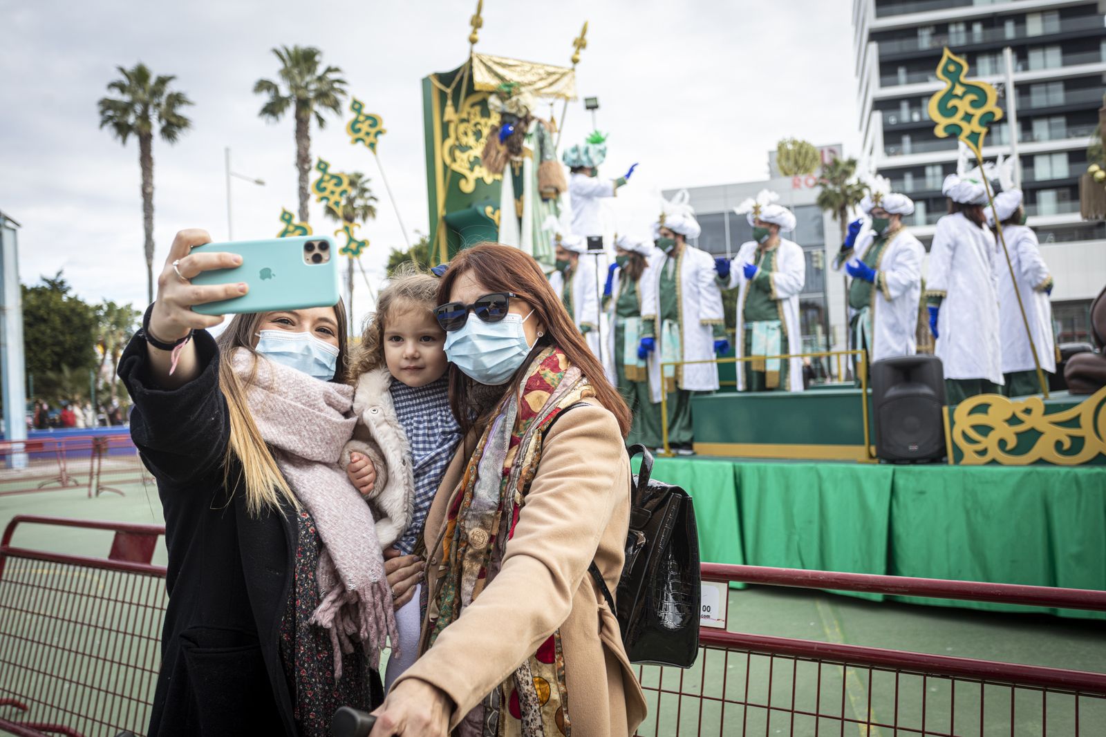 Imágenes de los Reyes Magos en Cádiz