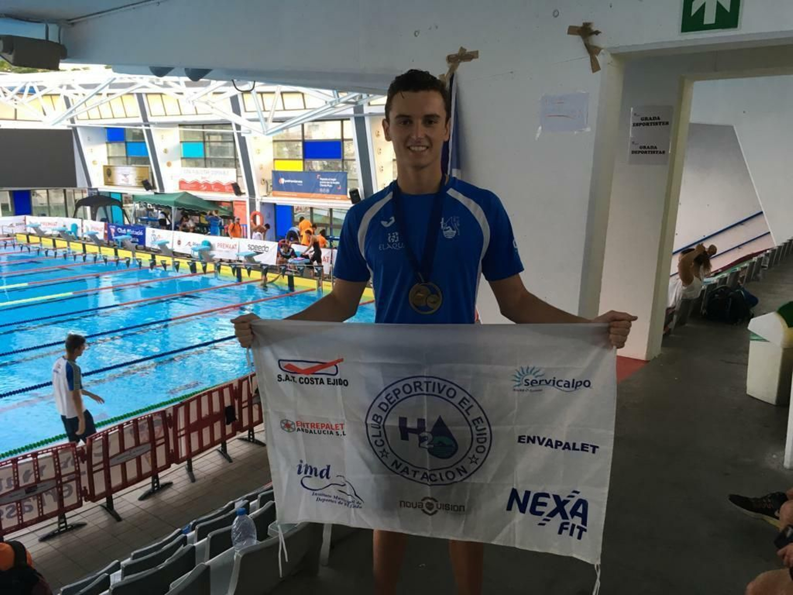 Título nacional para Martos en 100 y 200 espalda