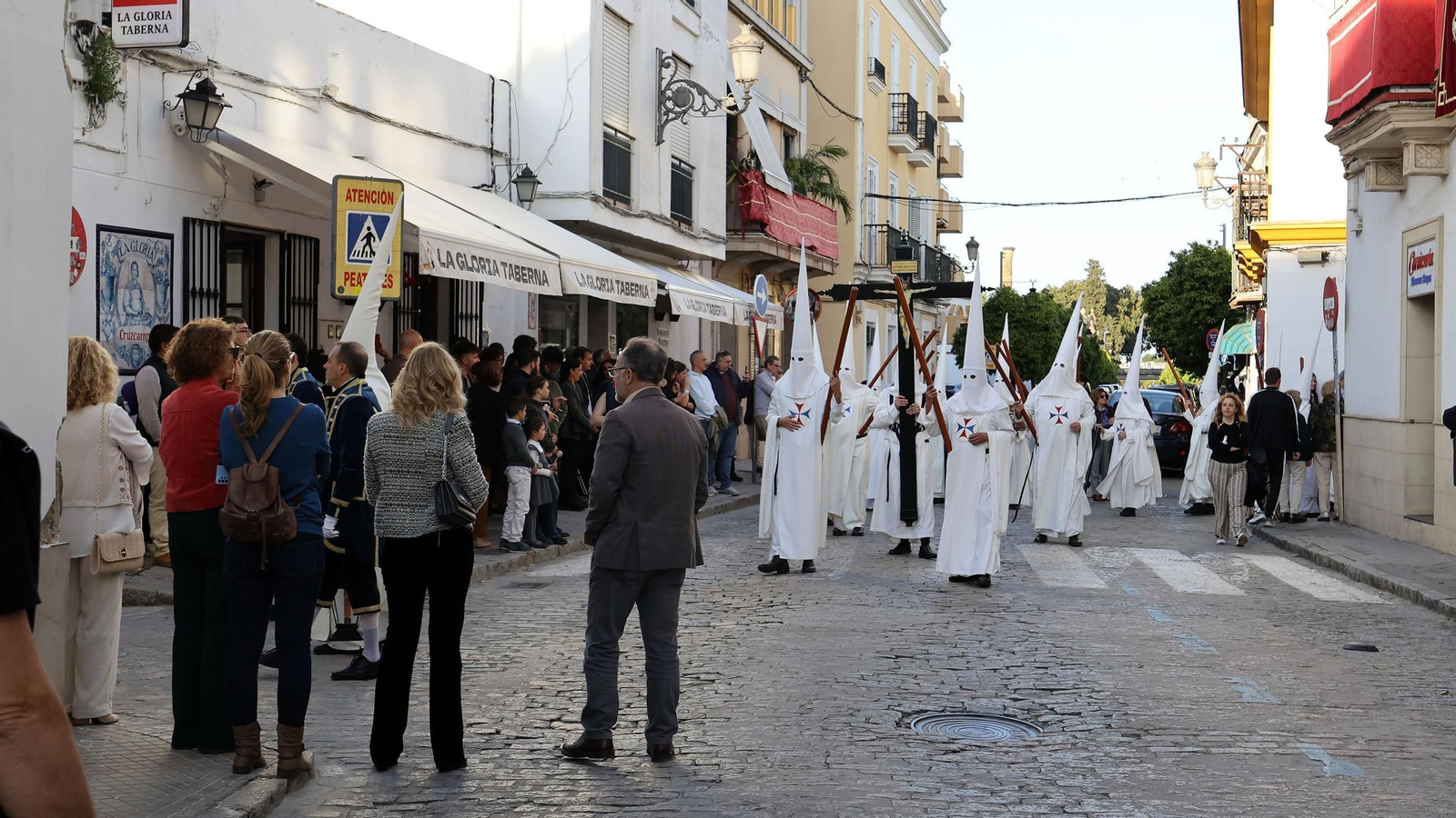 Imágenes de la Hermandad de Humildad y Paciencia en el Jueves Santo de Jerez 2025