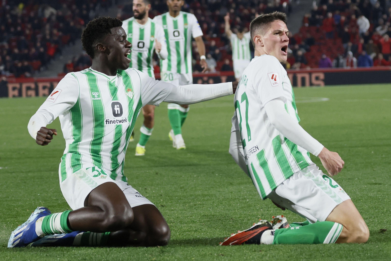 Las mejores fotos del Mallorca - Betis