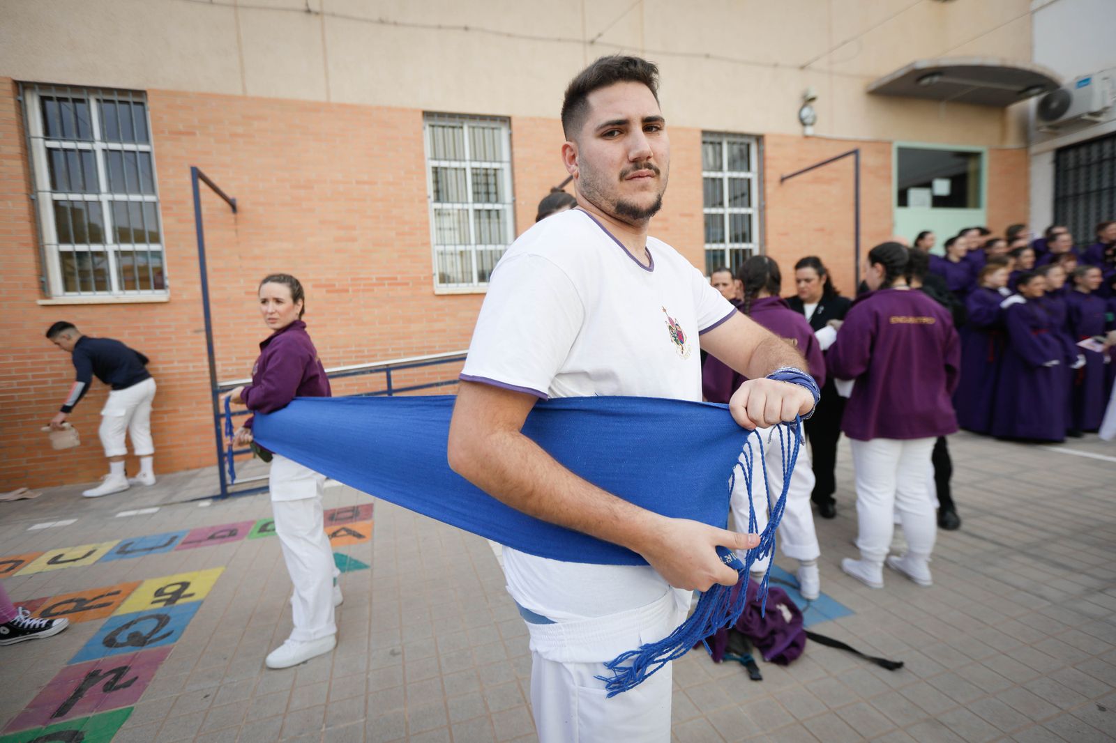 La procesión del Encuentro, en imágenes