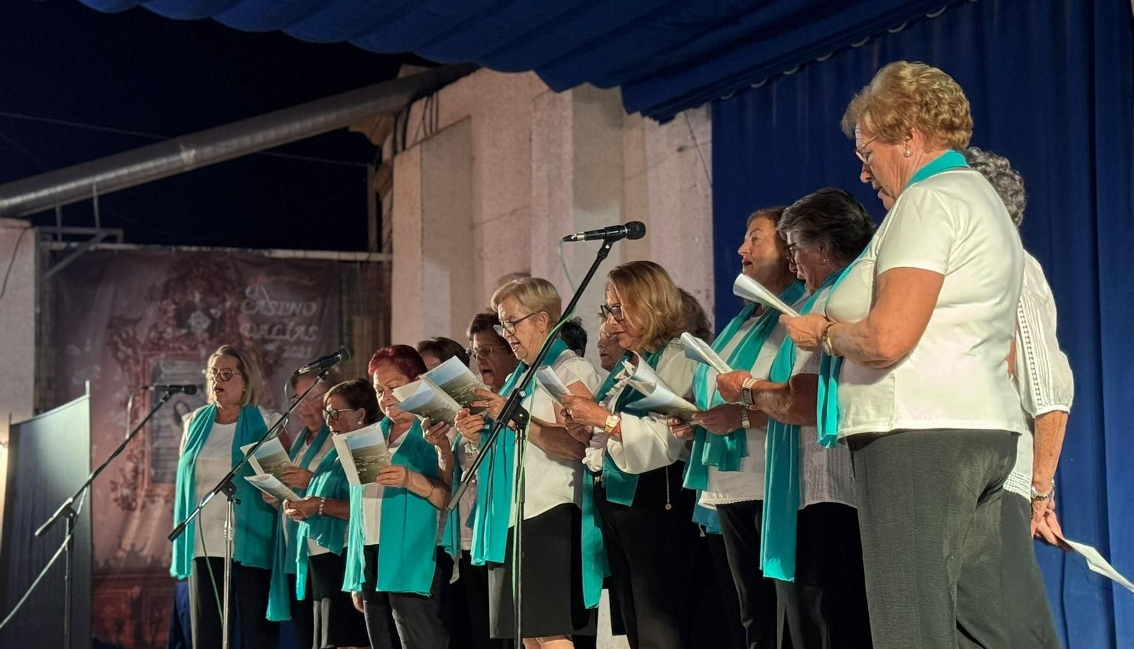 La velada celebrada en el Casino de Dalías fue muy emotiva.
