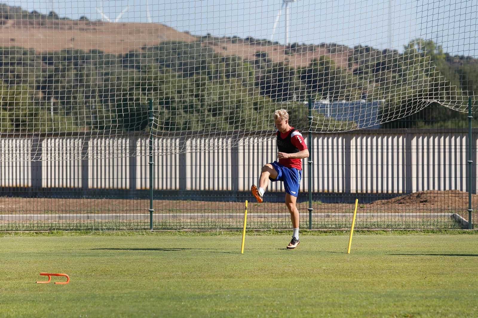 Fotos del primer entrenamiento del Algeciras CF en Septiembre