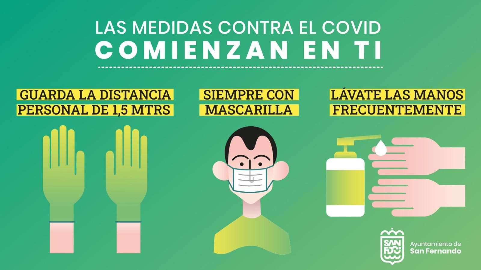 Uno de los carteles de la campaña de conciencación del Ayuntamiento.