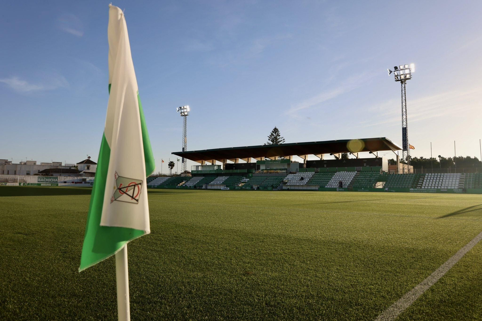 El estadio El Palmar de Sanlúcar.