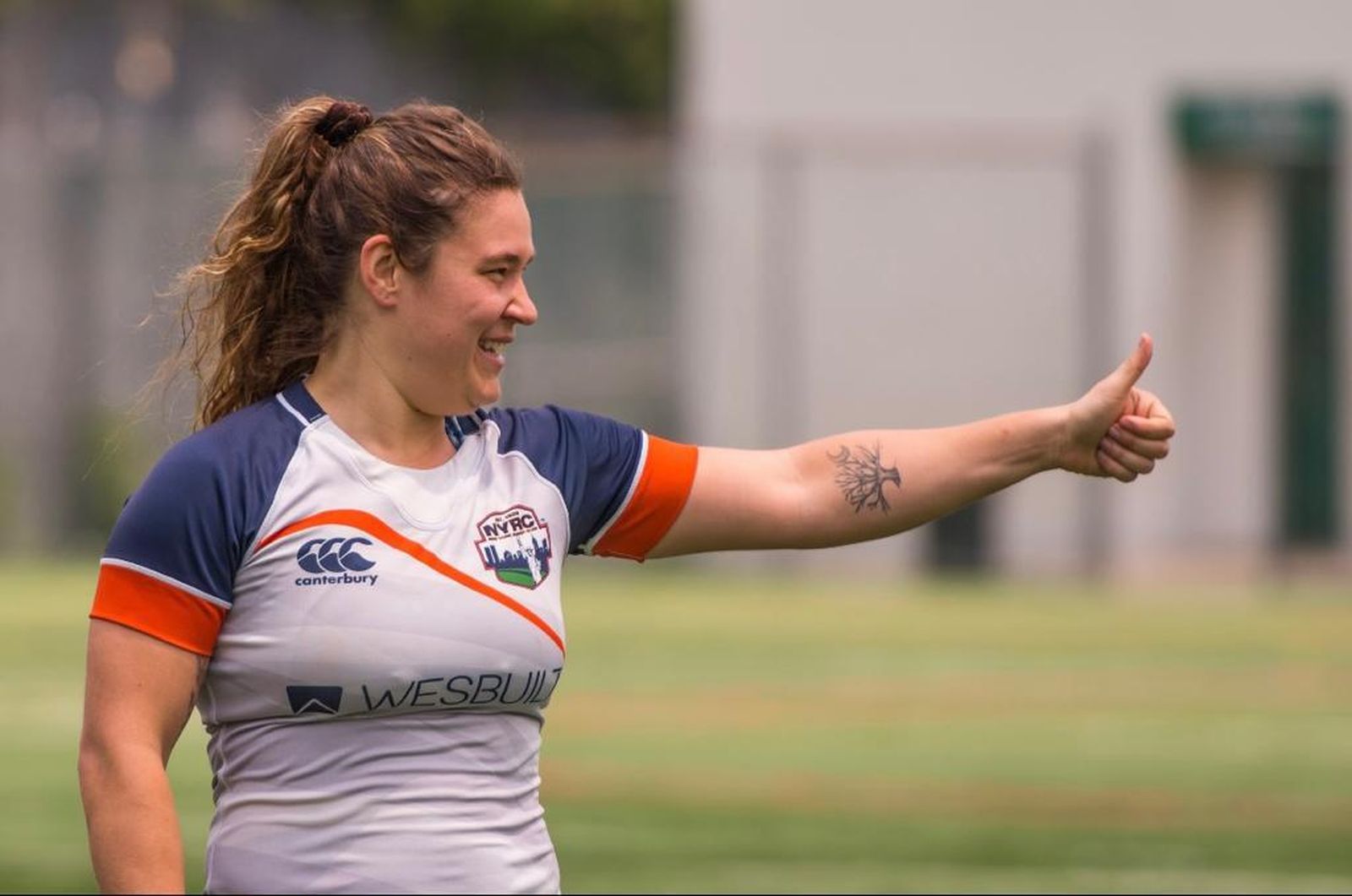 Dana Alimena, en su etapa deportiva en Nueva York.