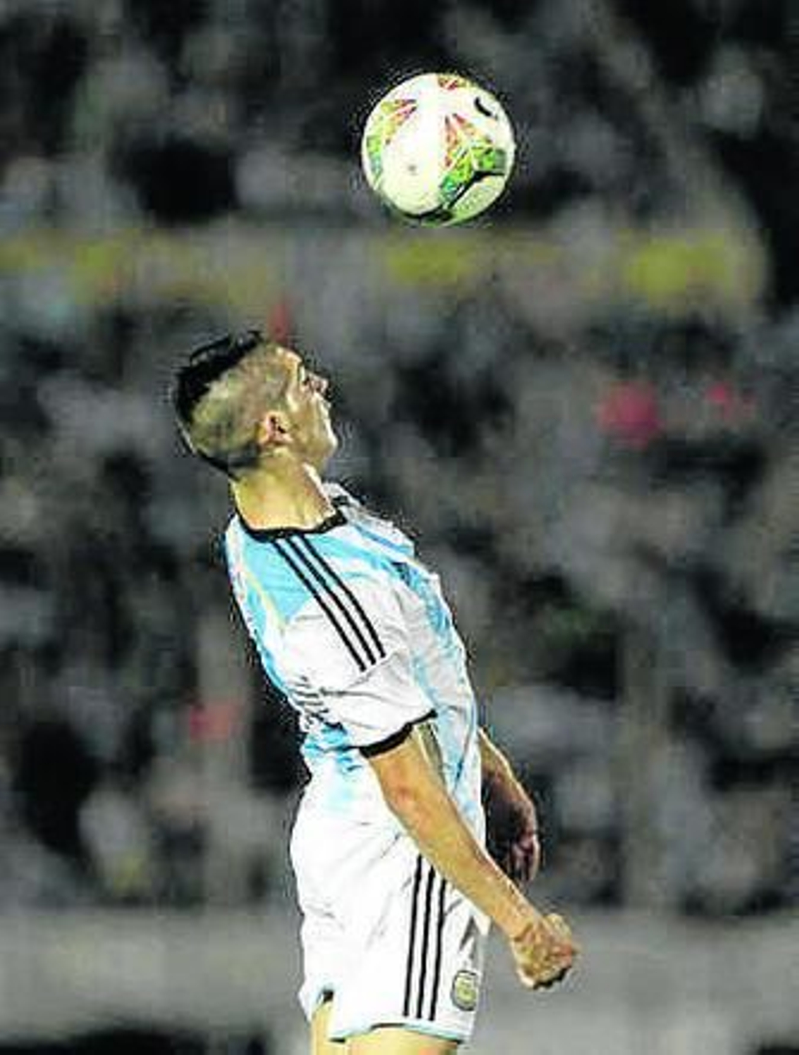 Espinoza, con la sub 20 Argentina.