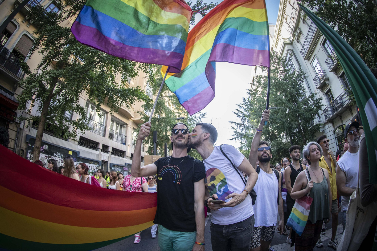 Manifestación del Orgullo en Granada, en imágenes