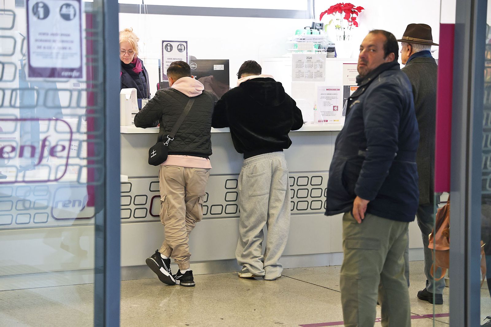 La estación de Huelva la mañana siguiente del trágico accidente