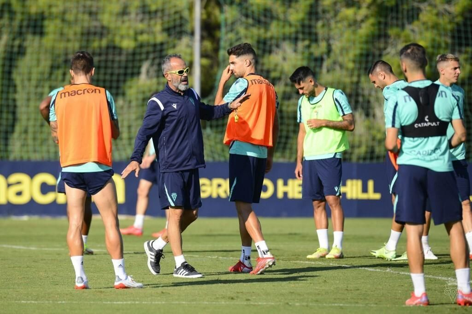 Cervera en una sesión de esta semana.