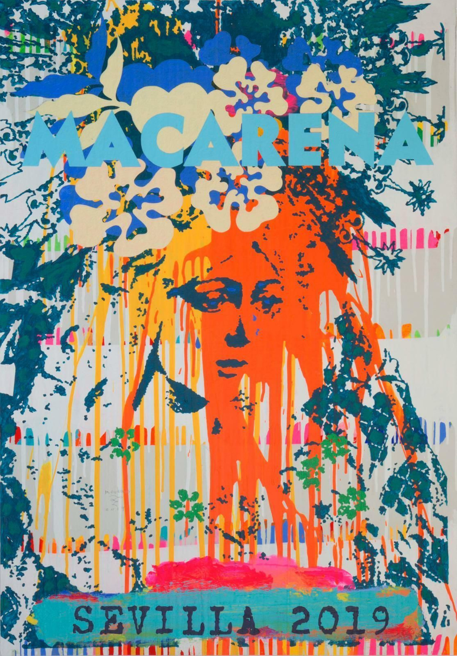 El cartel de Manolo Cuervo.