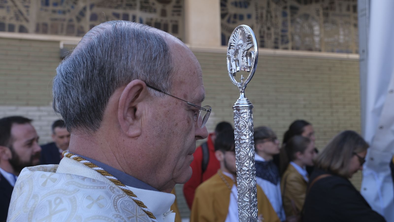 Procesión de Jesucristo Resucitado en Almería, en imágenes