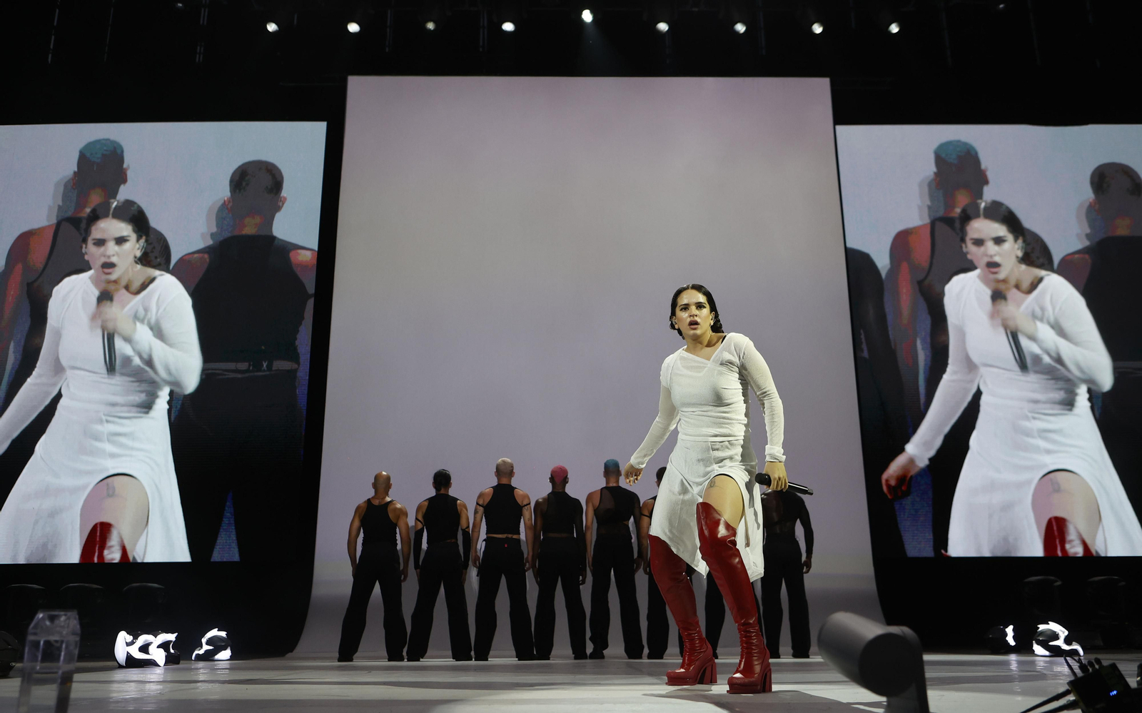 Las Imágenes del concierto de Rosalía