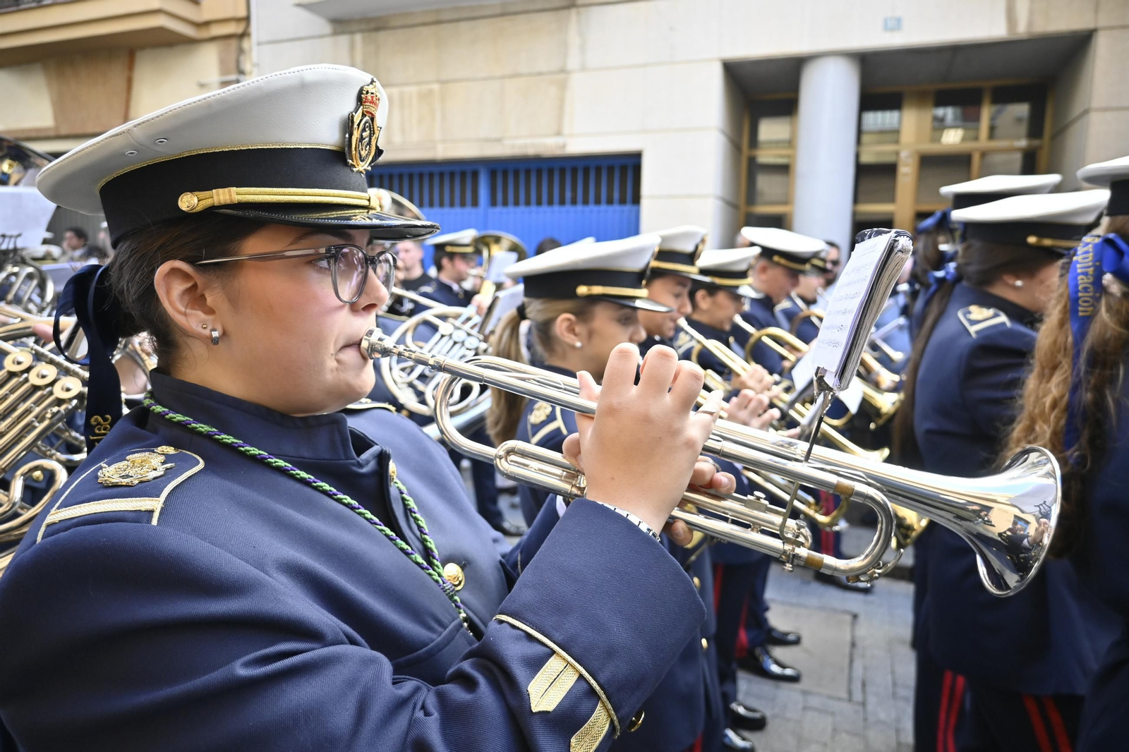 Concierto de la banda de Expiración y Salud en la Iglesia Esperanza, en imágenes