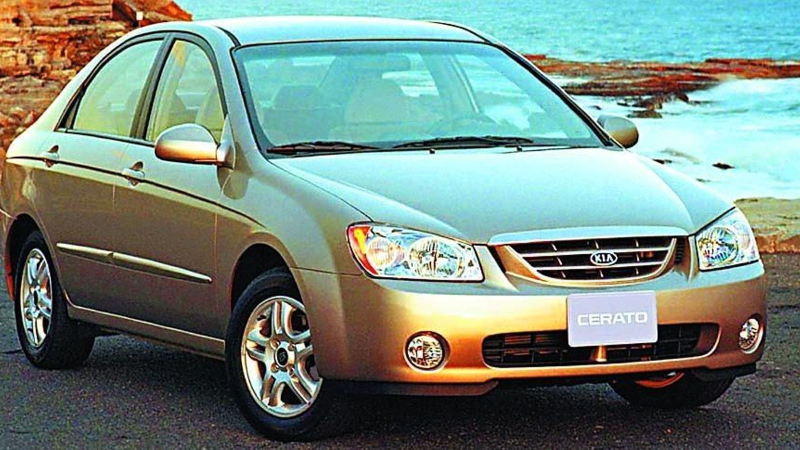 El Kia Cerato en 2004