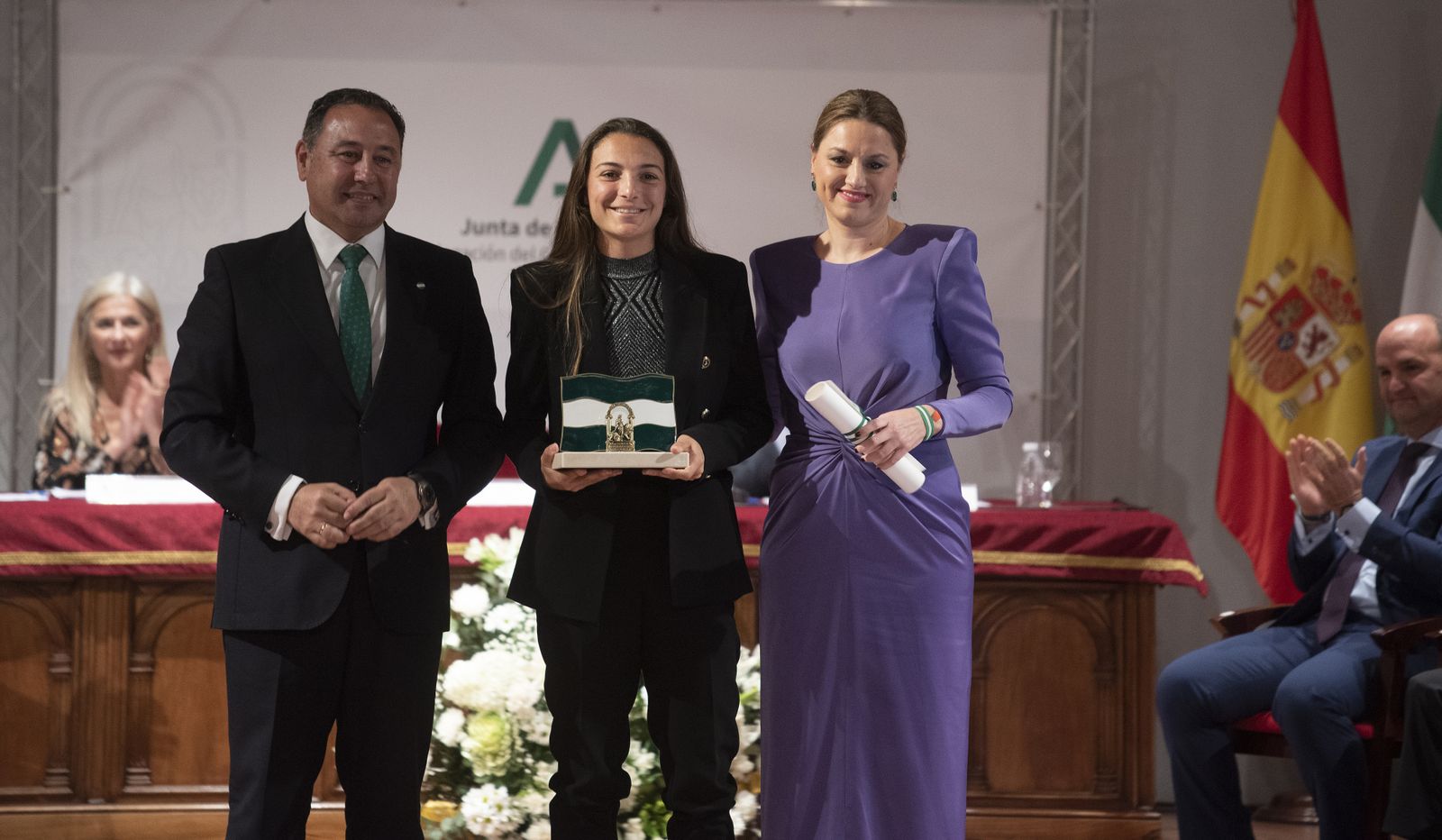 Las imágenes del acto de entrega de galardones Bandera de Andalucía en la provincia de Sevilla