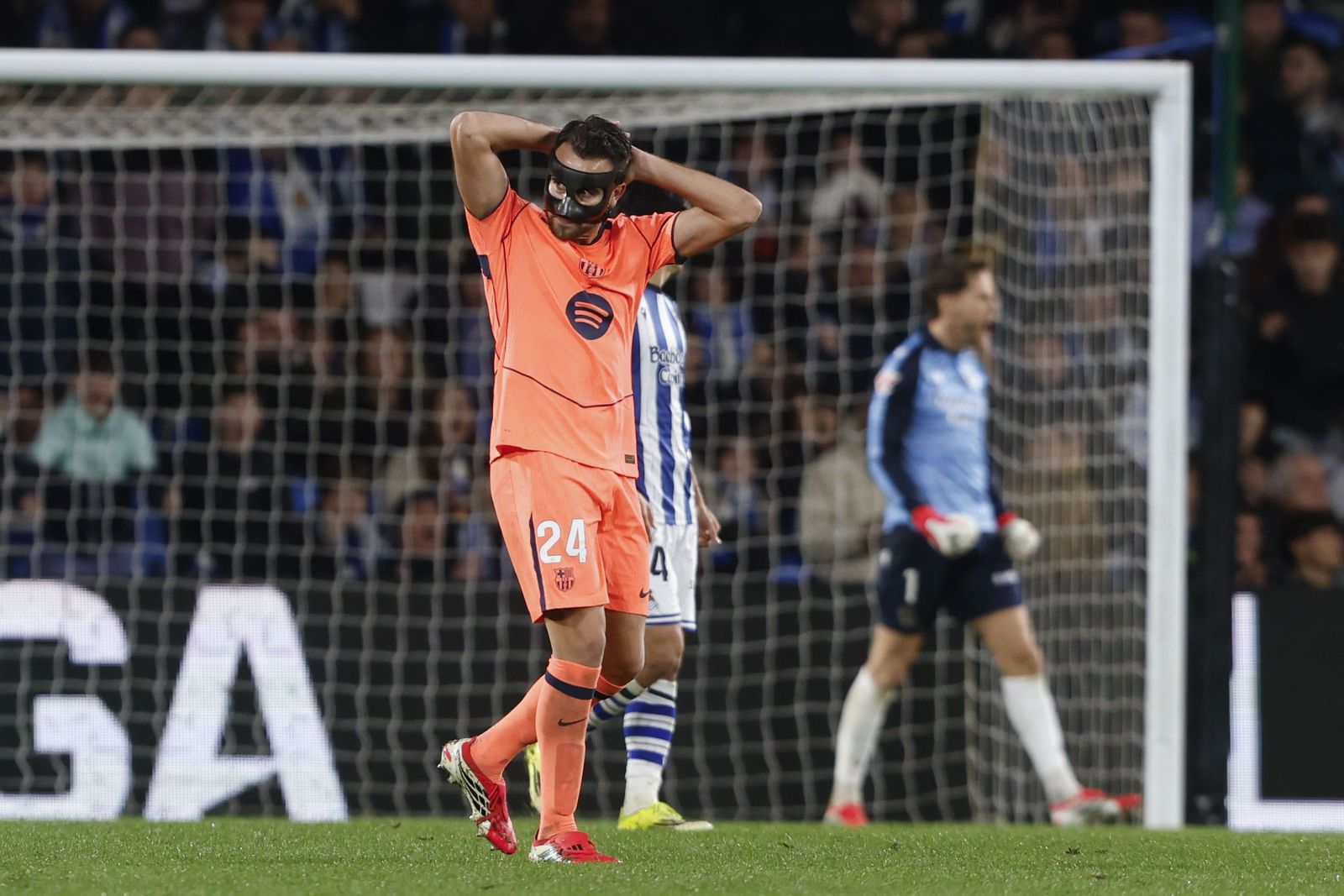 Las fotos de la derrota del Barcelona contra la Real Sociedad