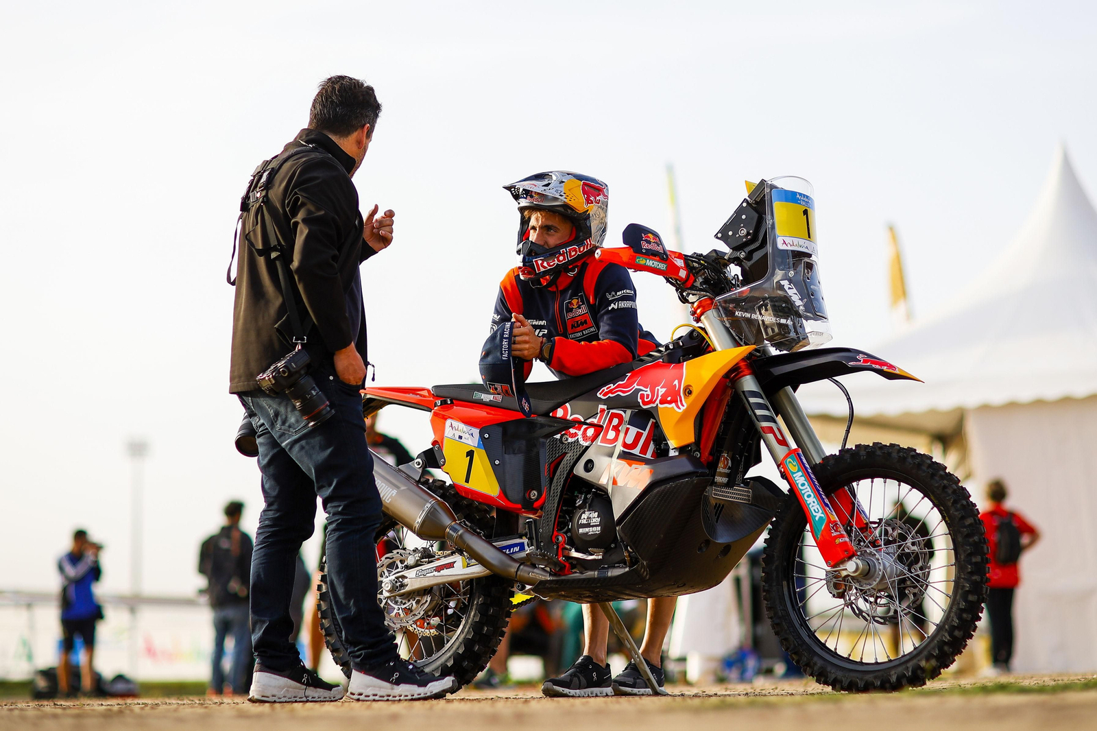 Las imágenes del 'Dakar' de Dos Hermanas