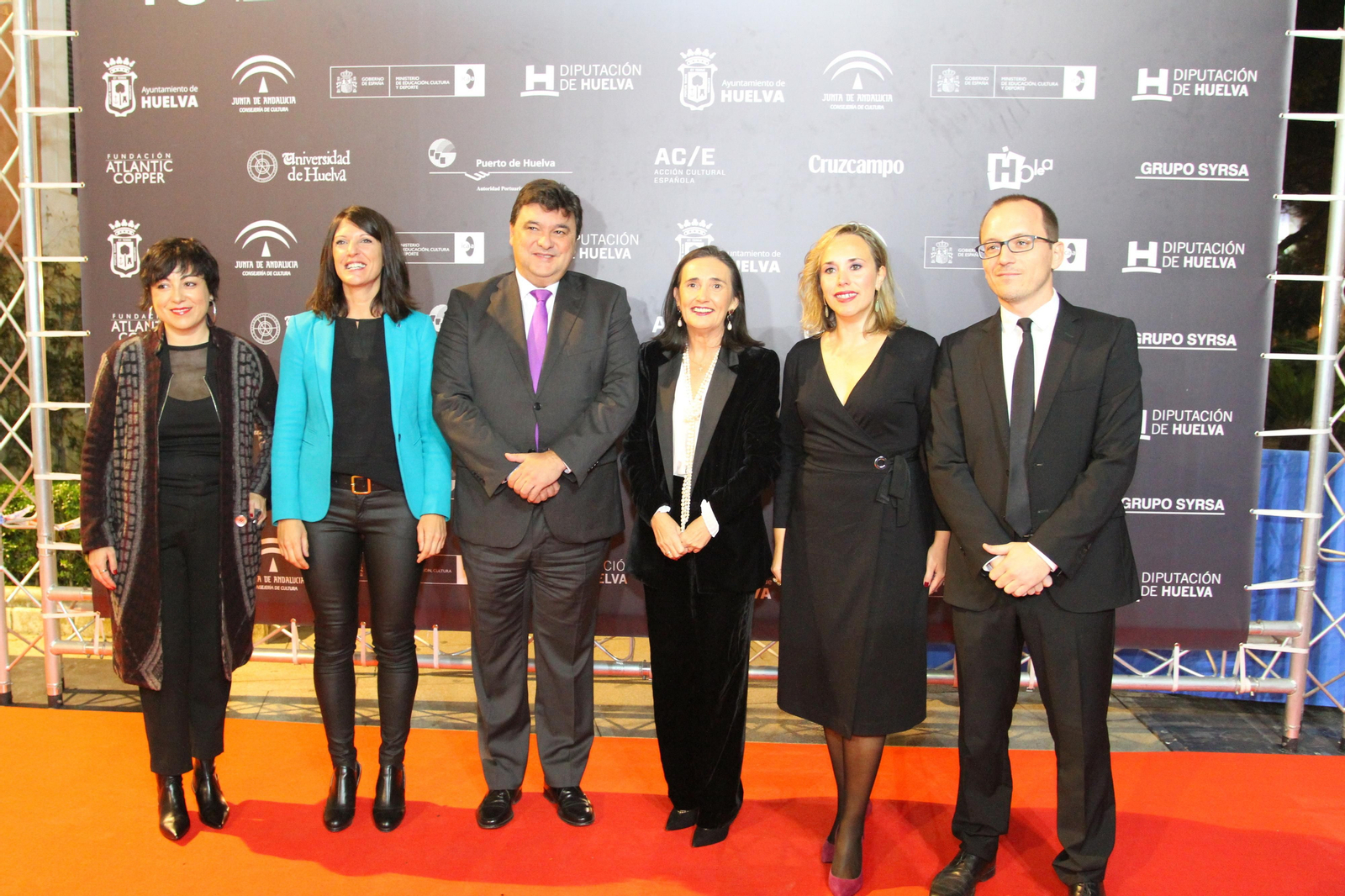 Imágenes de la gala de clausura del Festival de Cine Iberoamericano de Huelva.
