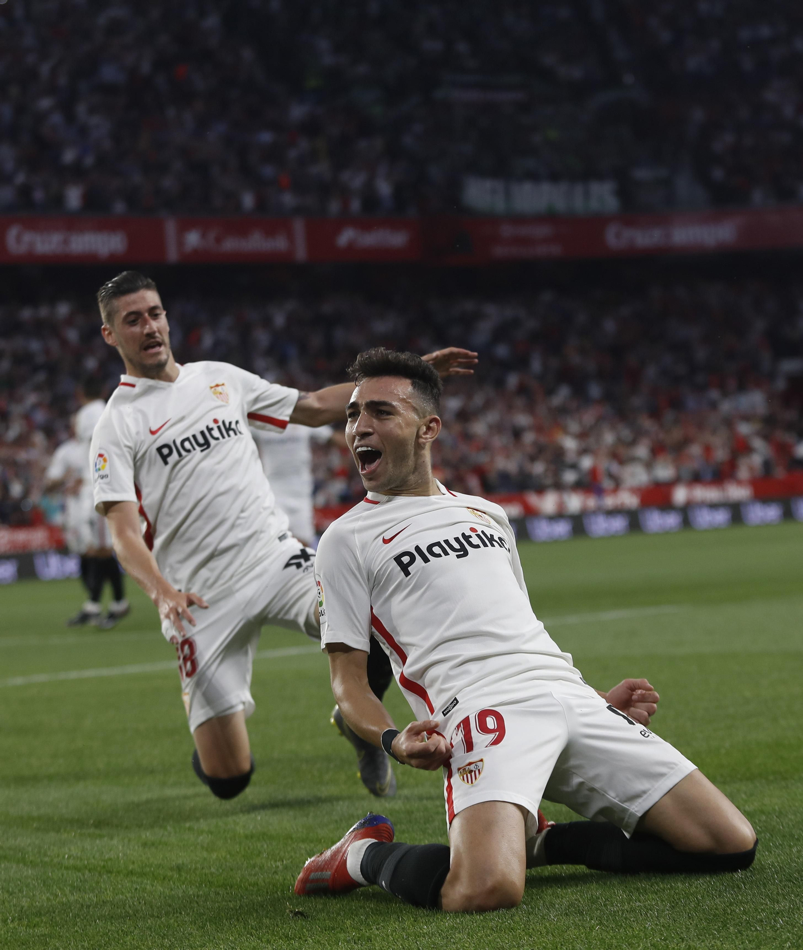 Las imágenes del derbi Sevilla-Betis