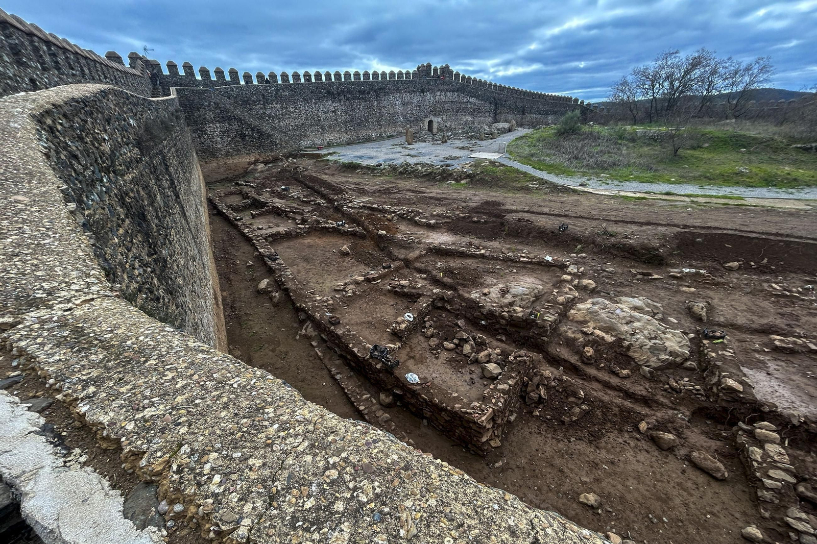 El Castillo de Cumbres Mayores.