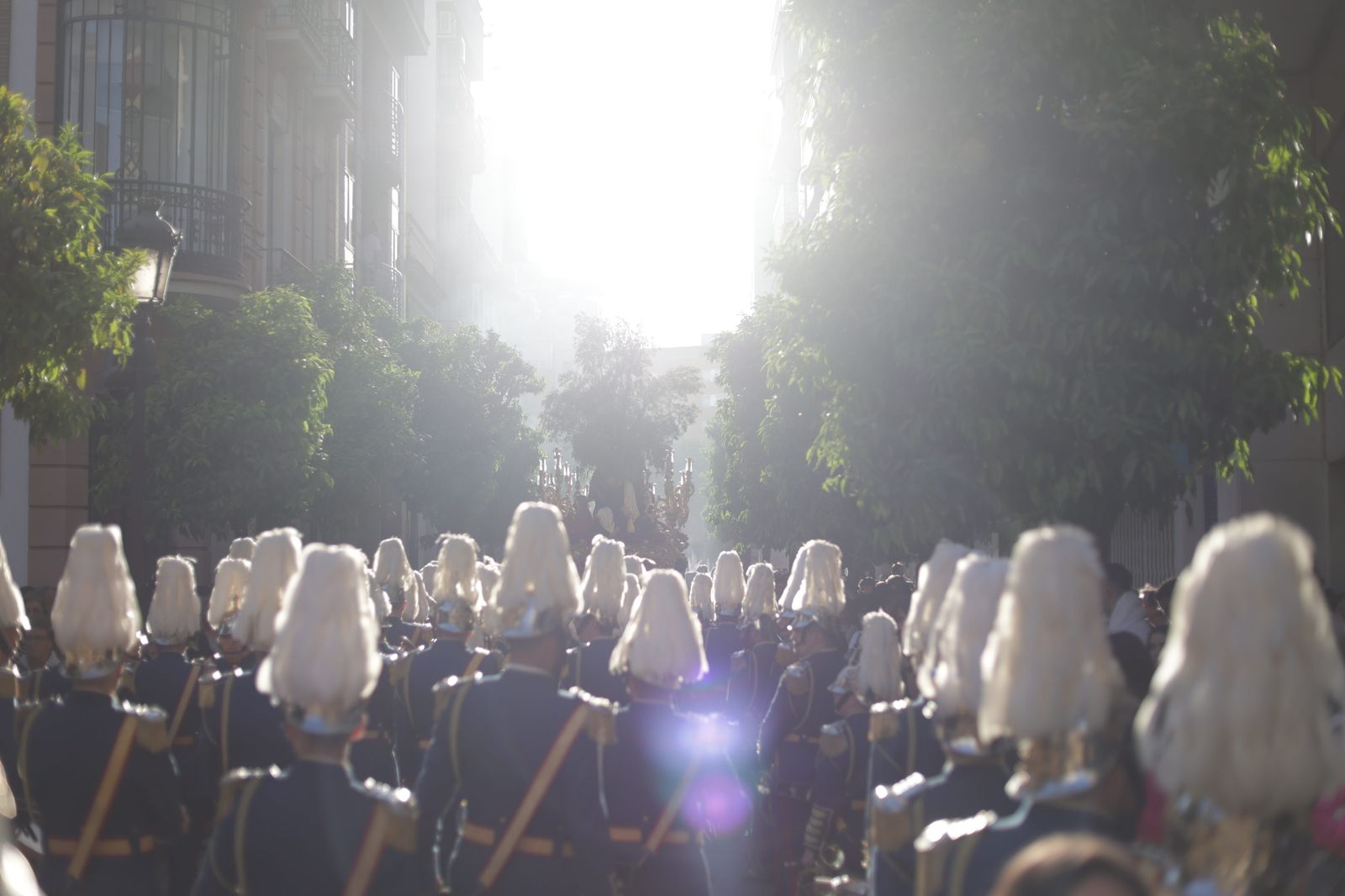 La hermandad de la Oración en el Huerto de la Semana Santa de Huelva 2023, en imágenes.