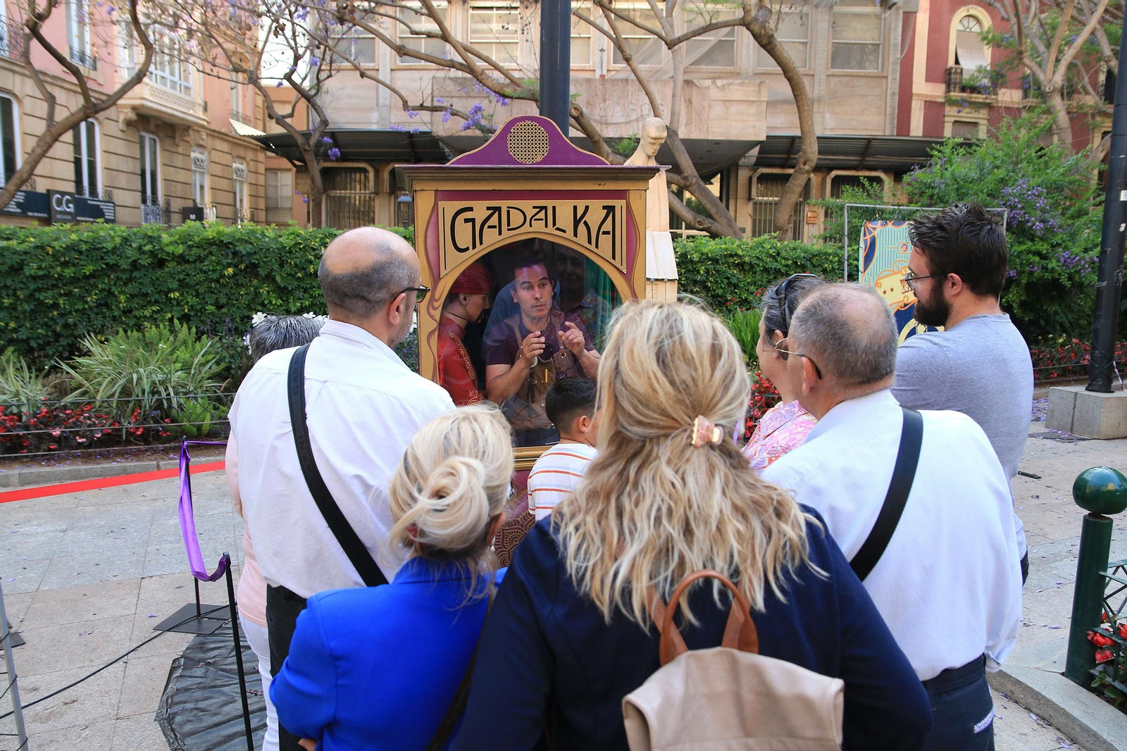 Imágenes de la Noche en Blanco, en Almería