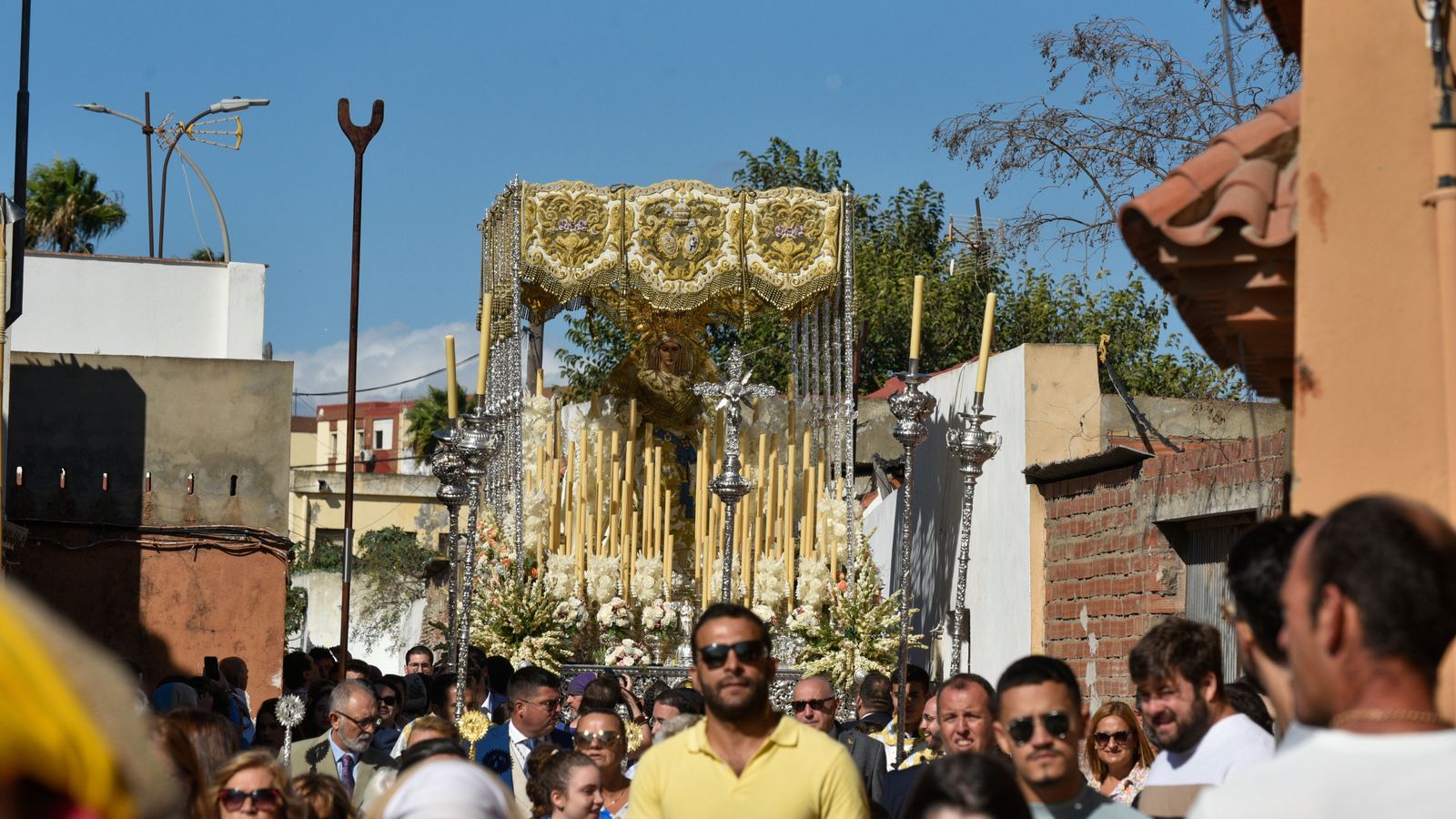 Procesión de la Virgen de La Salud en La Li´nea