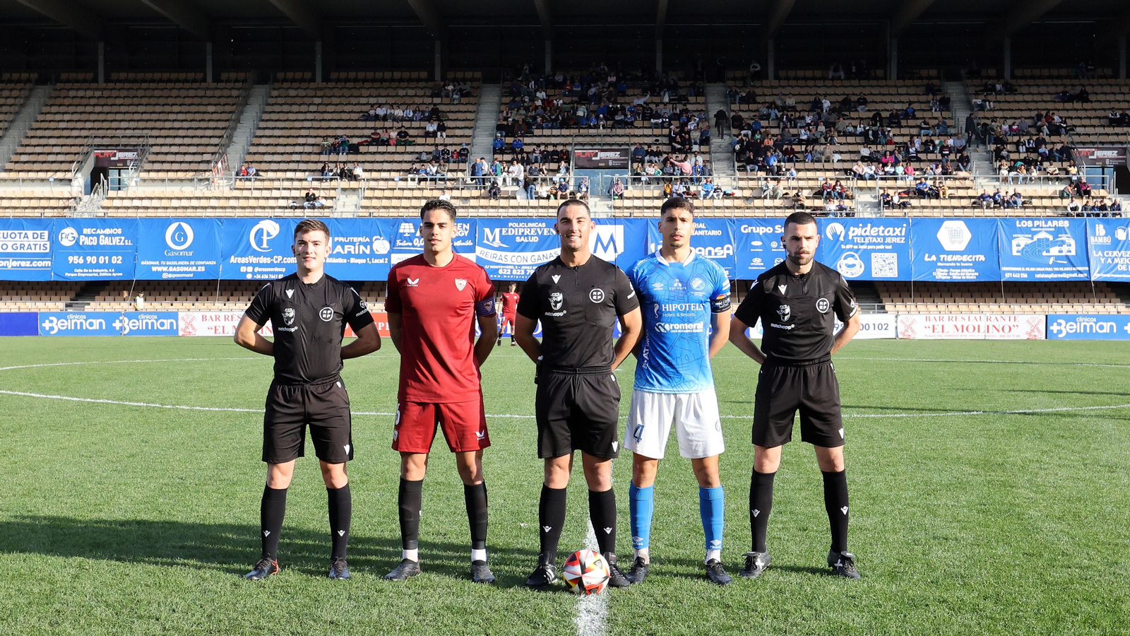 Partido del Xerez DFC - Sevilla C en Jerez