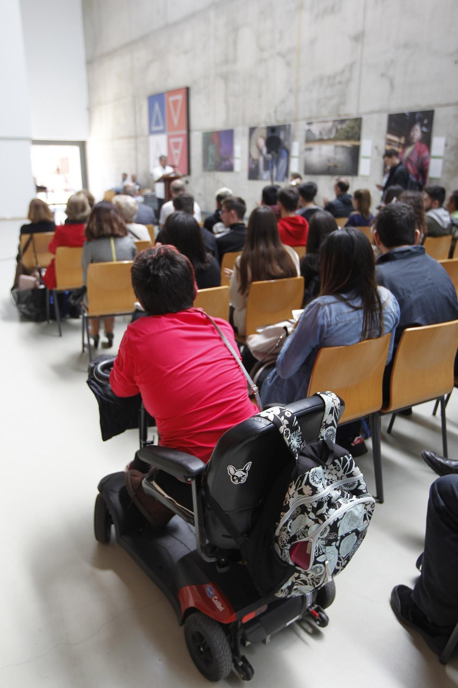 Fotos mural reivindicativo enfermedades raras Universidad de Almería-UAL