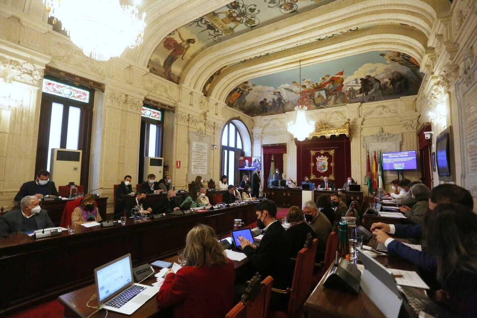 El Pleno del Ayuntamiento de Málaga de enero El Pleno del Ayuntamiento de Málaga de enero