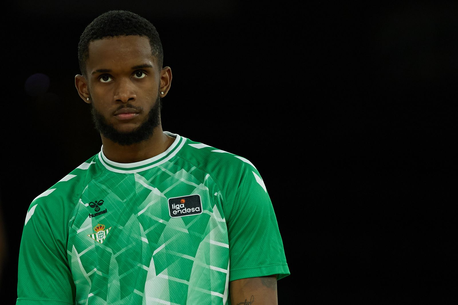 Jean Montero, jugador del Betis Baloncesto.