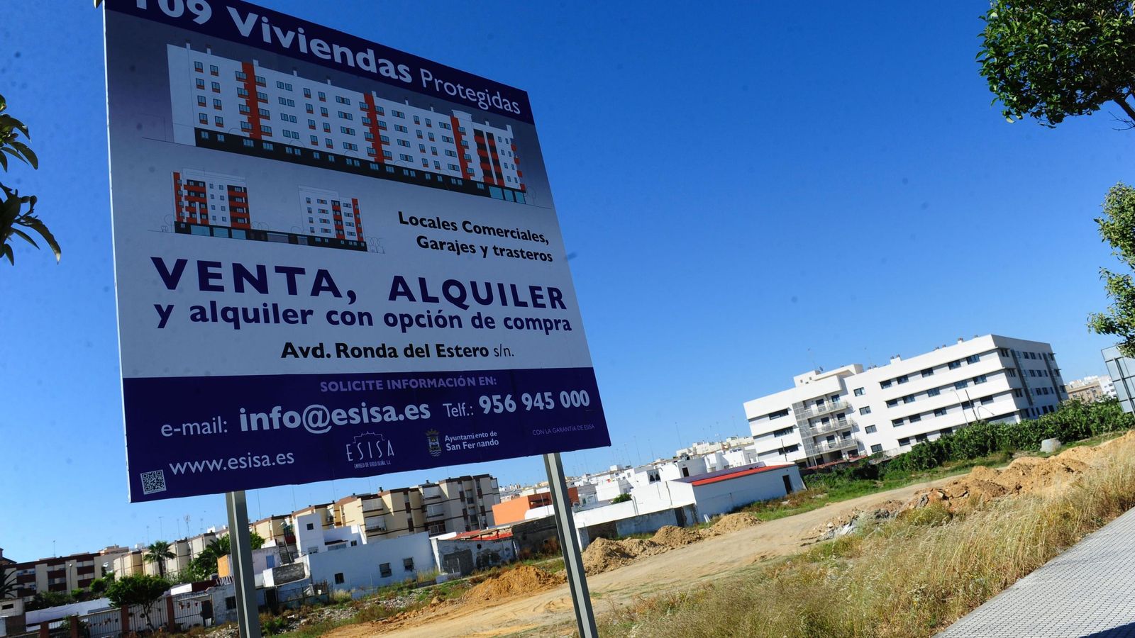 Cartel anunciador de una promoción de Esisa que no se llevó a cabo.