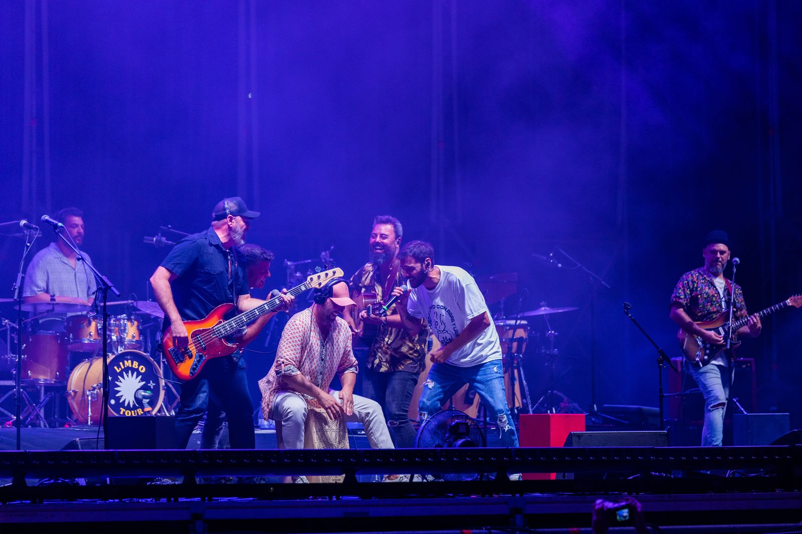 Raúle, en concierto en el Bahía Sound de San Fernando