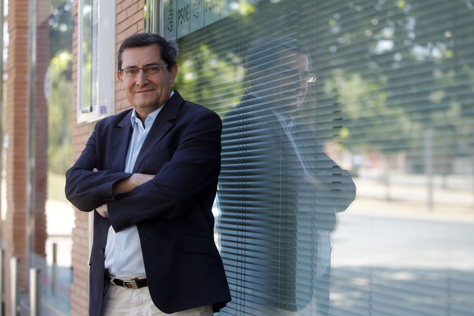 José Entrena, el que más avales presentó.