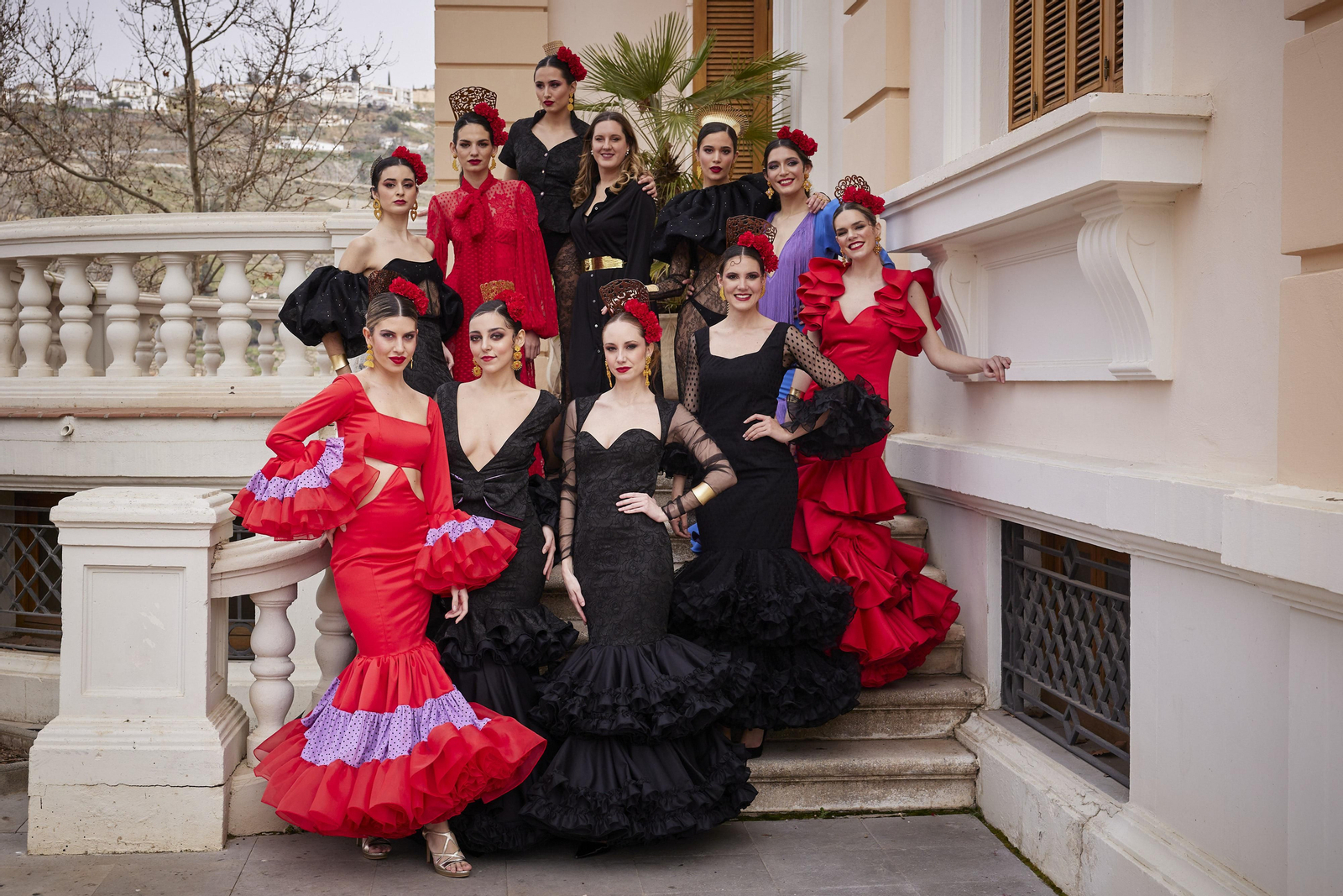 Los trajes de flamenca más bonitos de la Pasarela Granada Flamenca 2023, todas las fotos
