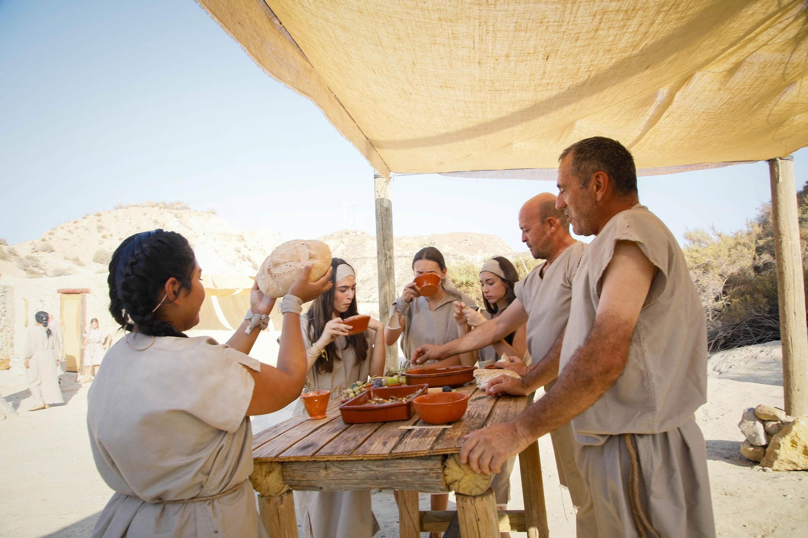 Así se ha vivido la segunda recreación histórica de la cultura argárica en Antas