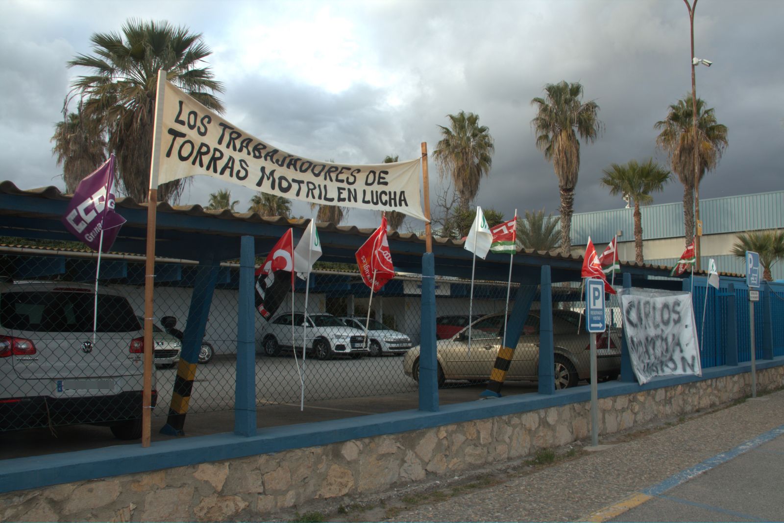 Imagen de archivo del anterior paro de Motril
