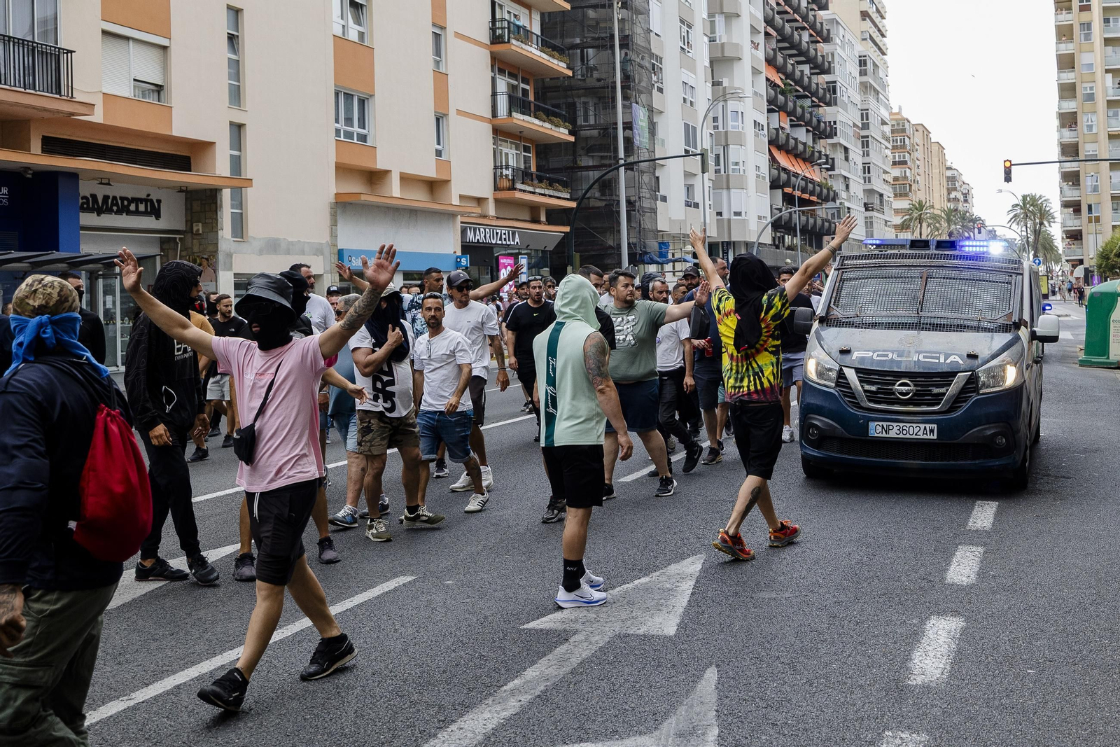 Imágenes del segundo día de huelga de los trabajadores del sector del metal en Cádiz
